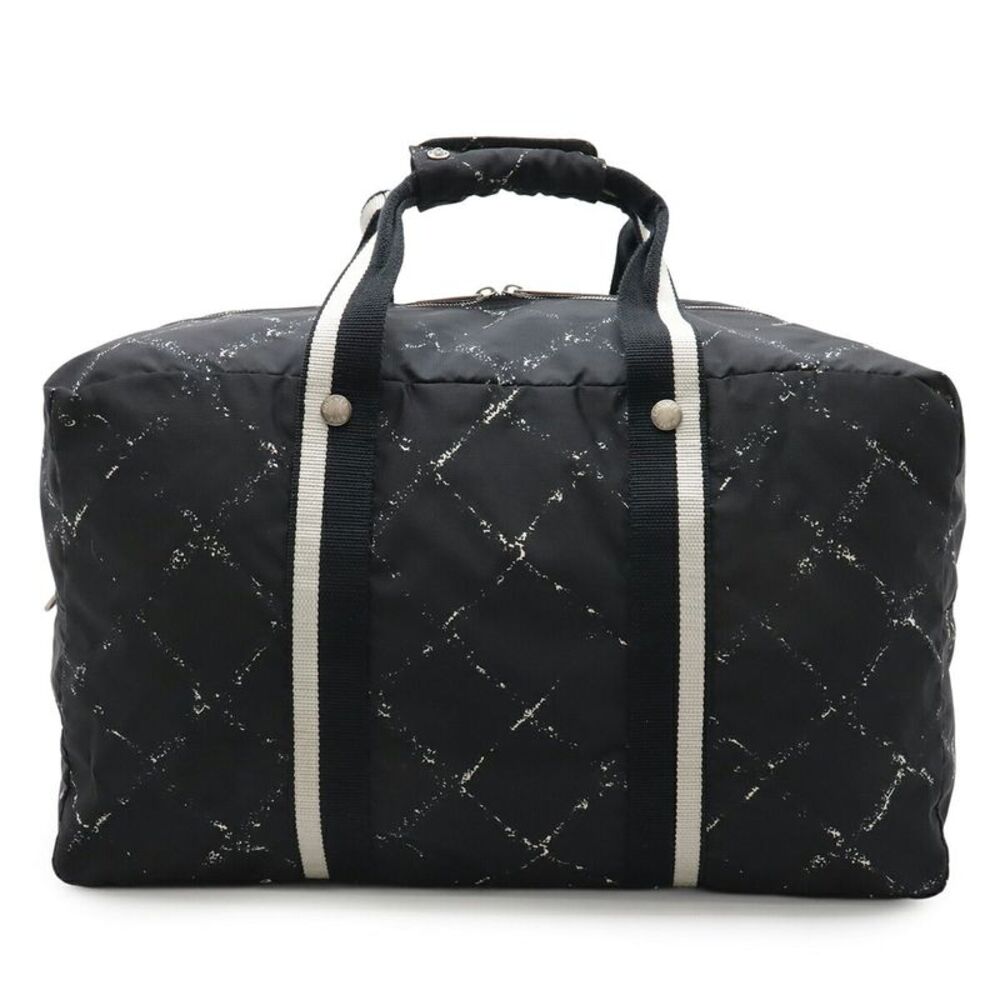 Chanel Travel Line Nylon Boston Bag